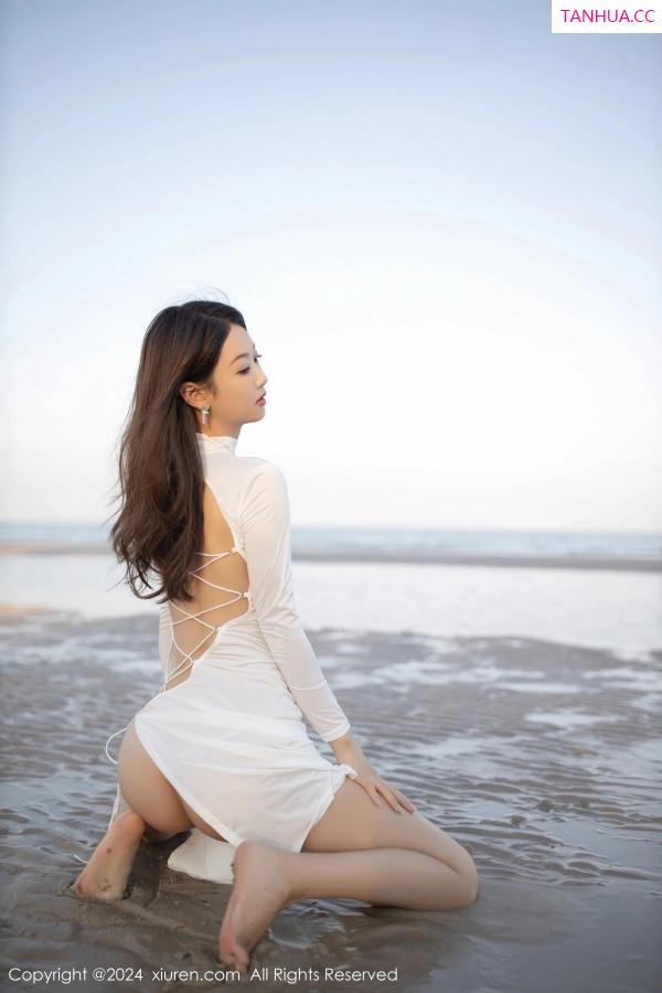 唐安琪  [XiuRen]高清写真图 2024.02.19 No.8110 唐安琪 沙滩美腿第9张图片